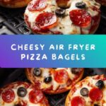Air Fryer Pizza Bagels Recipe