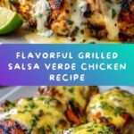 Grilled Salsa Verde Chicken with Pepper Jack Recipe