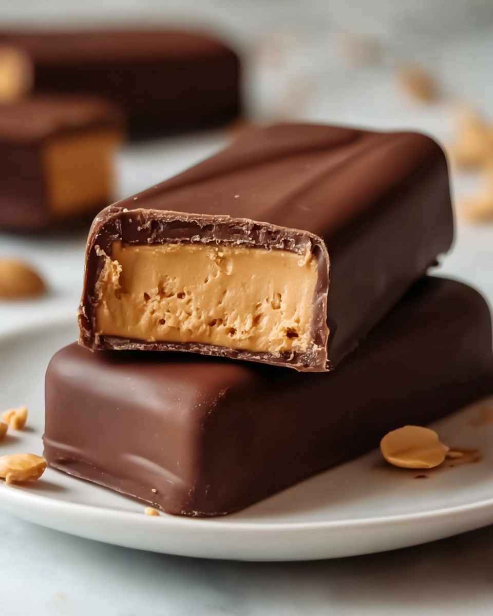 Chocolate Peanut Butter Ice Cream Bars (Vegan) Recipe - Recipe Image