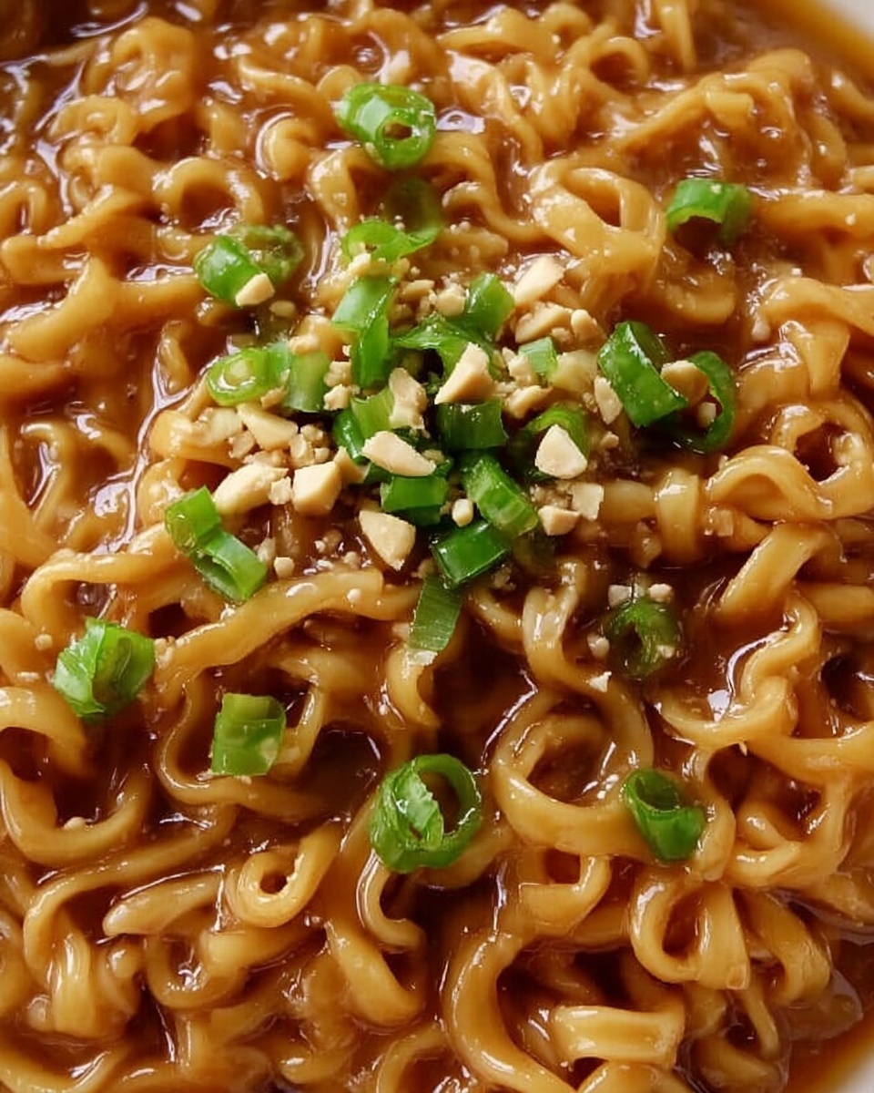 Peanut Butter Ramen Noodles Recipe - Recipe Image