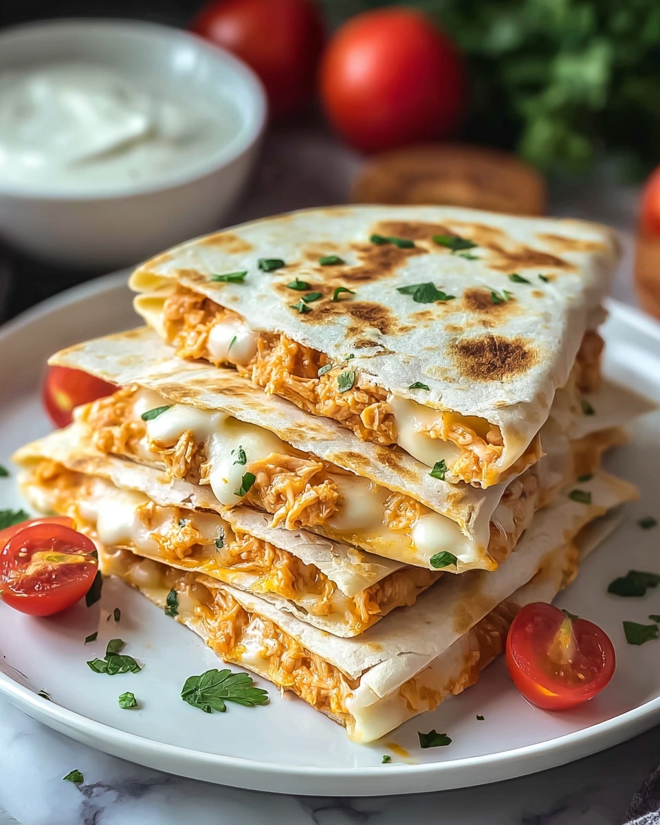 Keto Chicken Quesadilla Recipe - Recipe Image