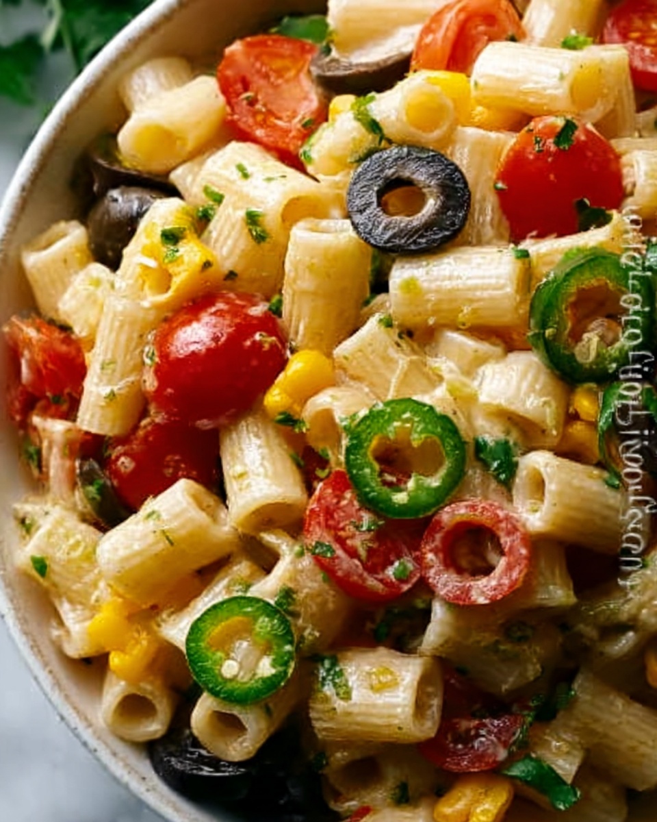 Mexican Macaroni Salad Recipe - Recipe Image