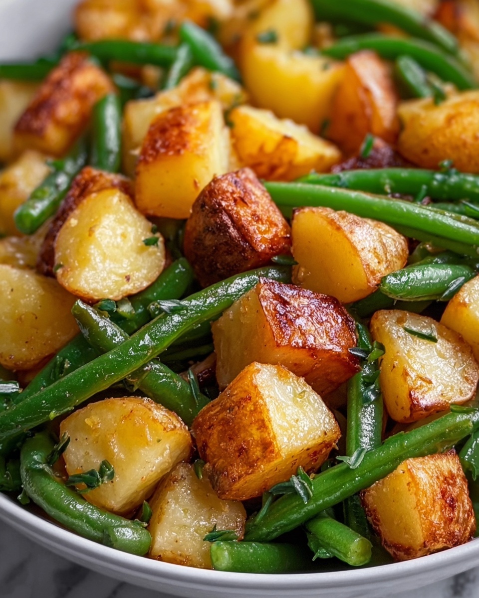 Flavorful Ranch Green Beans and Potatoes Recipe - Recipe Image
