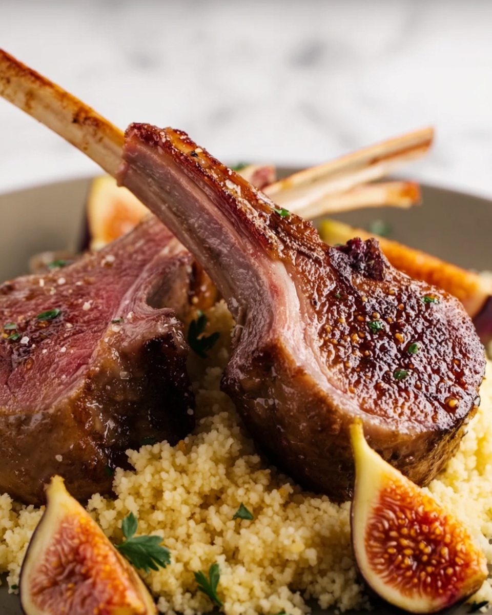 Rack of Lamb with Figs Recipe - Recipe Image