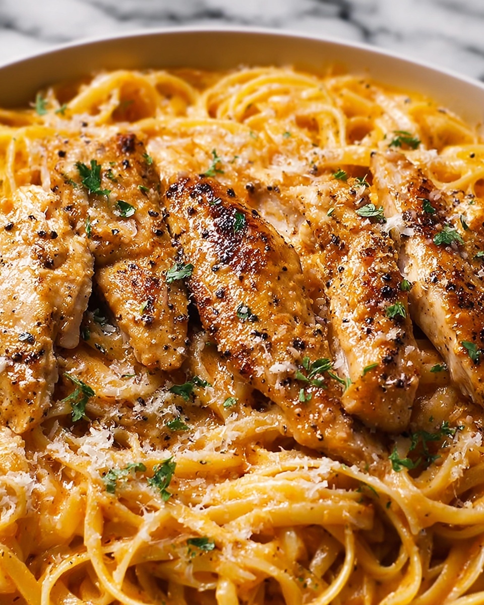 Spicy Chicken Lazone Pasta Recipe - Recipe Image