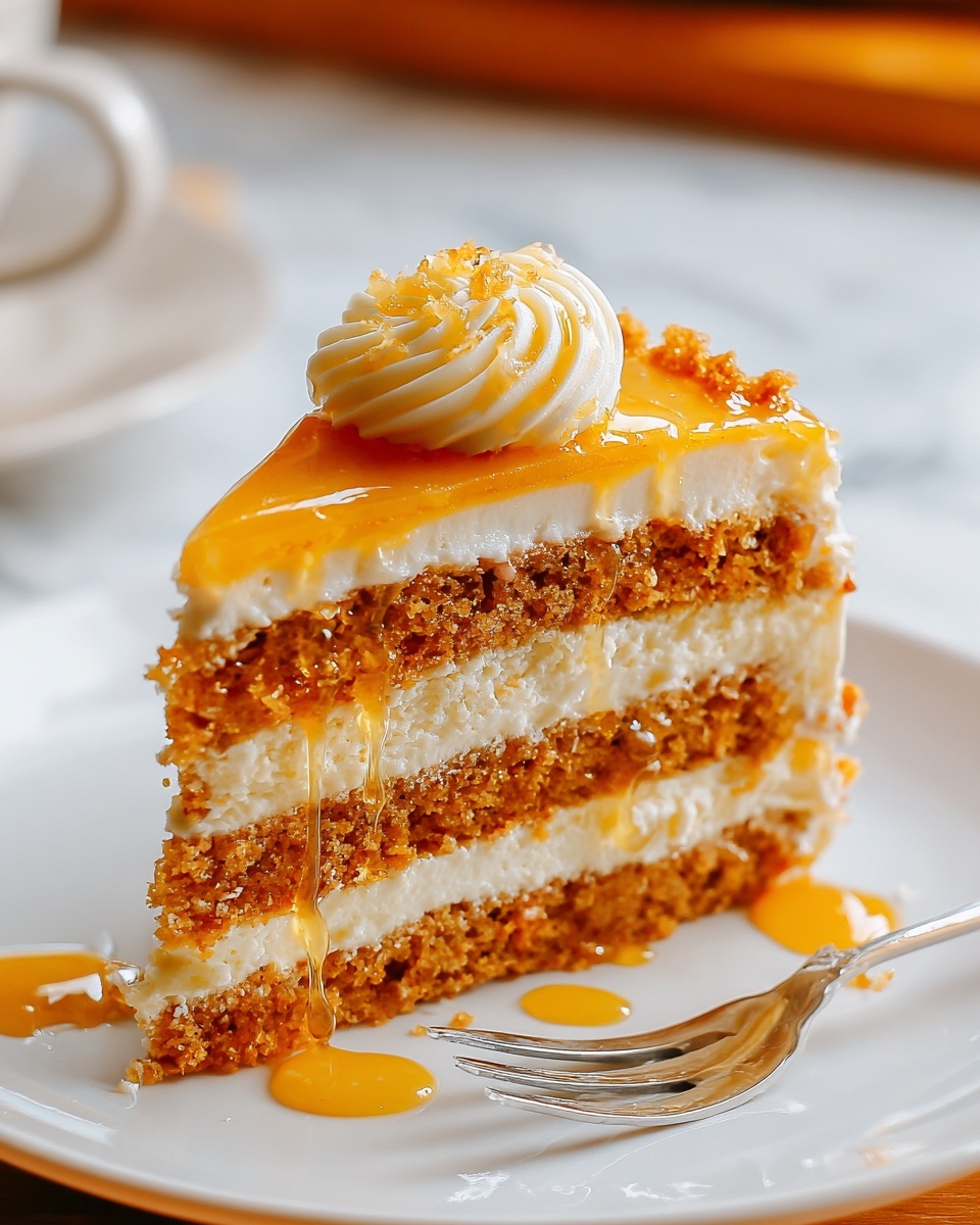 Cornbread Cake with Whipped Honey Butter Recipe - Recipe Image