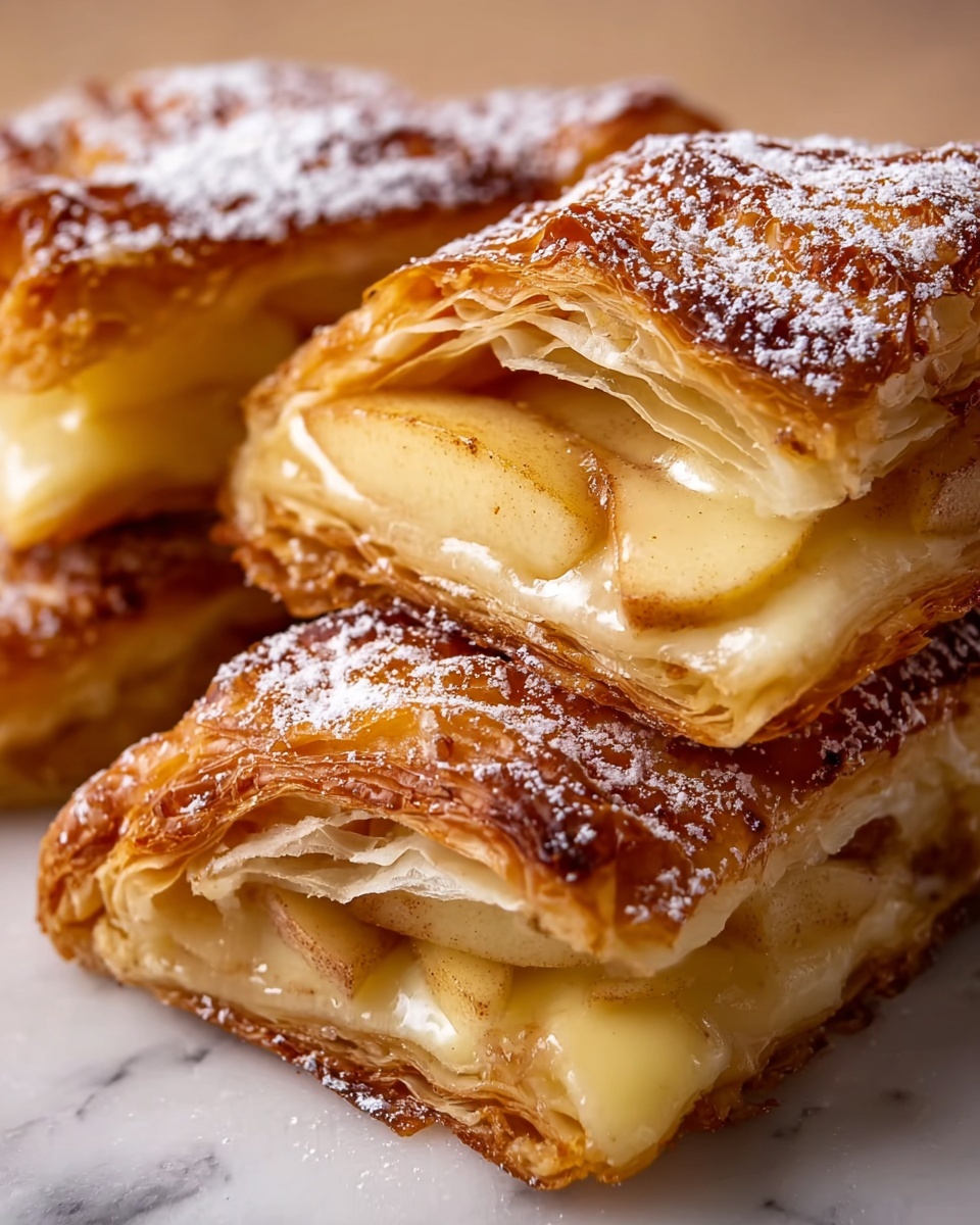 Stuffed Cheesecake Fried Apple Pies Recipe - Recipe Image