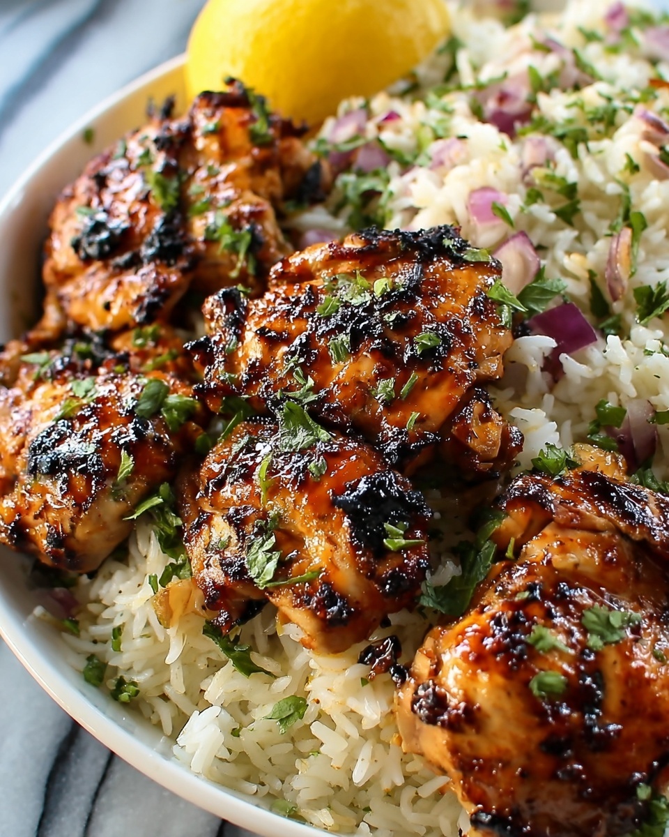 Sweet Chili Chicken Bowl with Coconut Lime Drizzle Recipe - Recipe Image