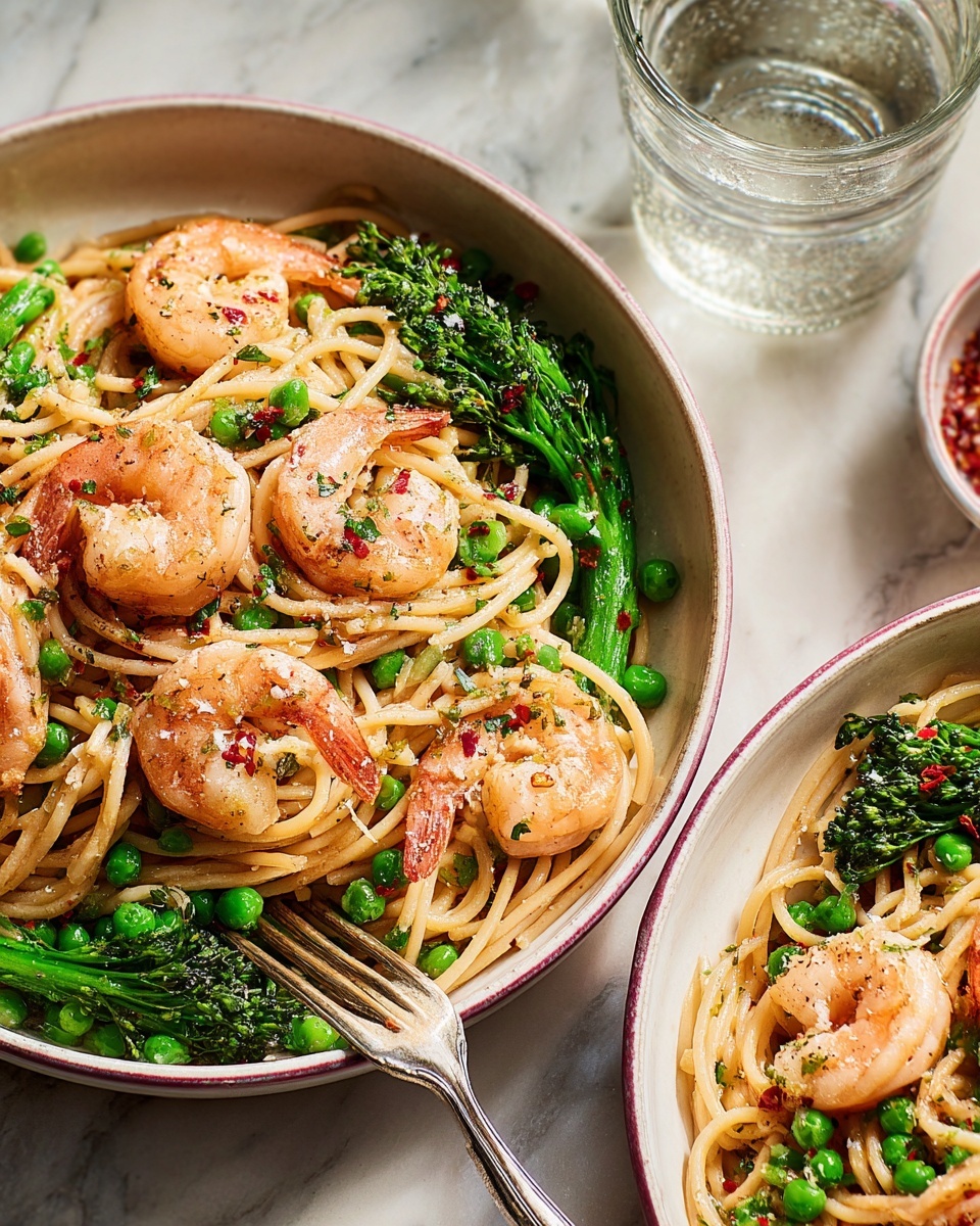 Sriracha & Lime Prawn Linguine Recipe - Recipe Image