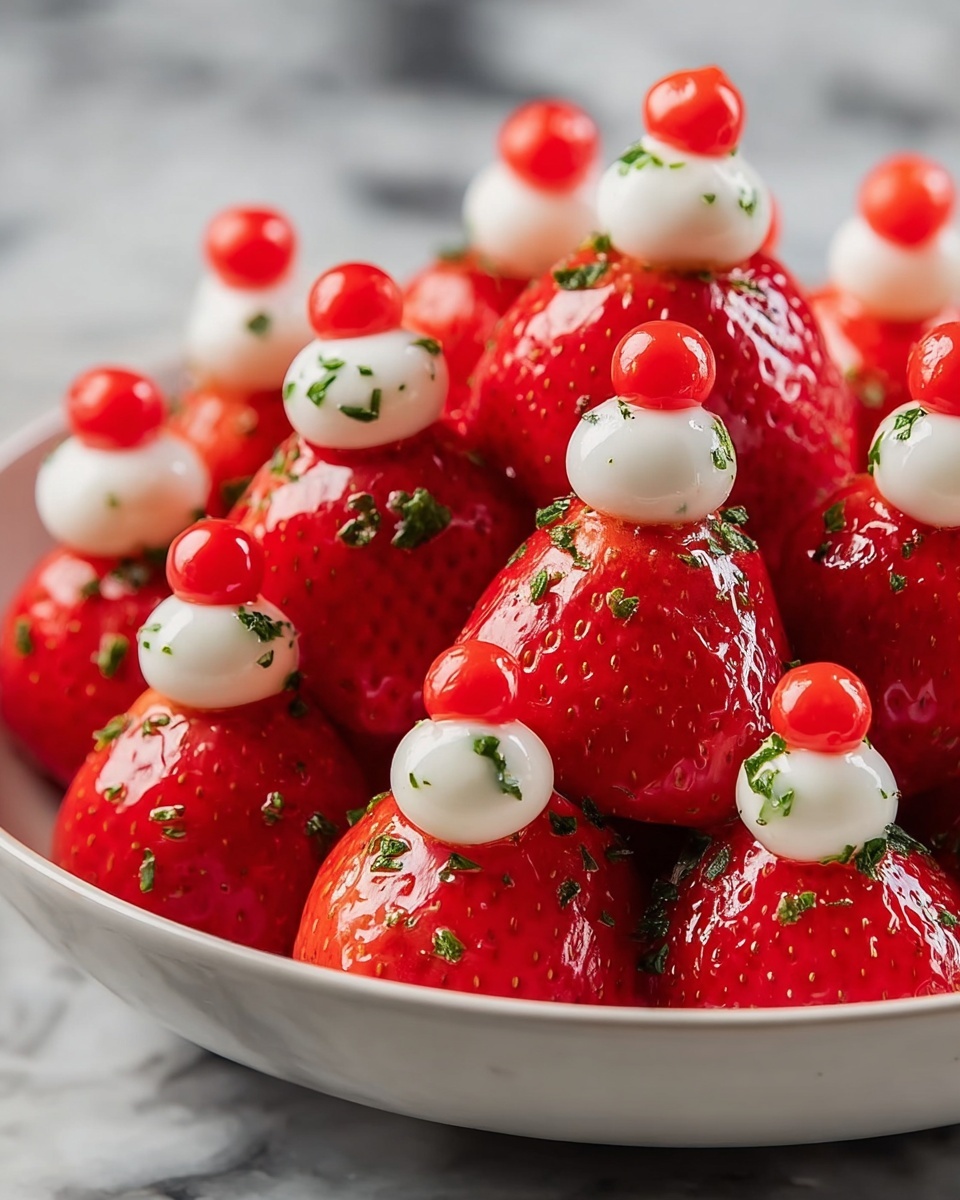 Strawberry Santas Recipe - Recipe Image
