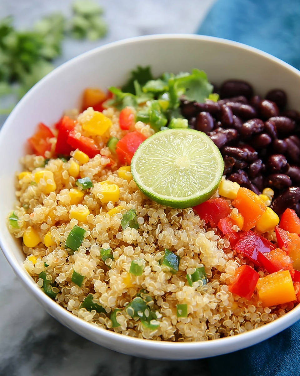 Southwestern Quinoa Fiesta Salad Recipe - Recipe Image