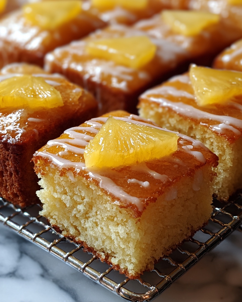 Pineapple Condensed Milk Cake Recipe - Recipe Image