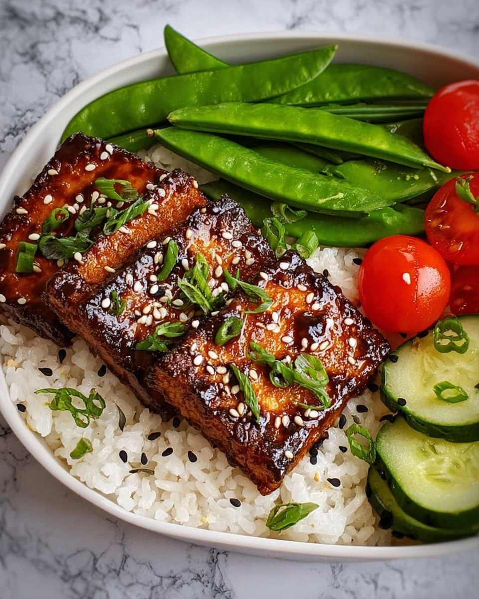 Tofu Teriyaki Bento Box Recipe - Recipe Image