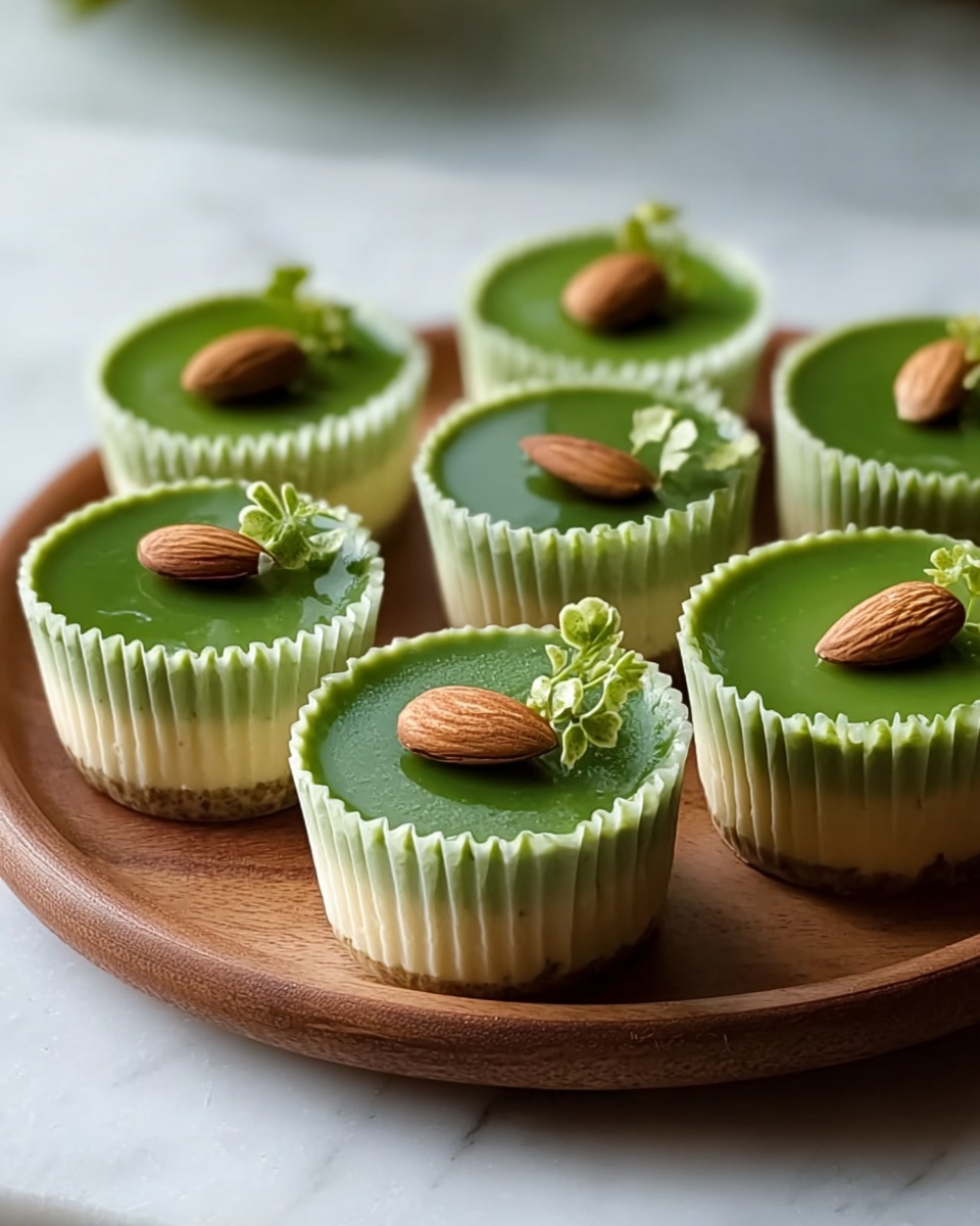 Matcha Coconut Almond Butter Cups Recipe - Recipe Image