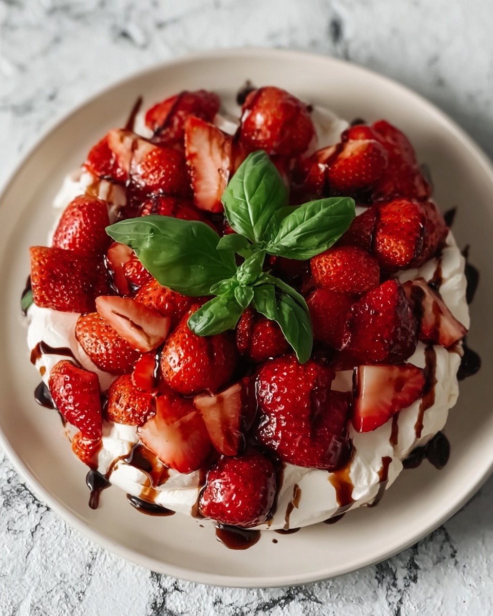 Balsamic Strawberry Caprese Recipe - Recipe Image