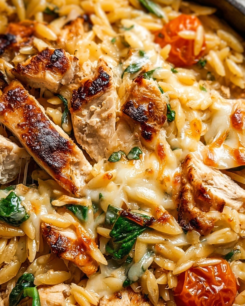Monterey Chicken One Pan Orzo Recipe - Recipe Image