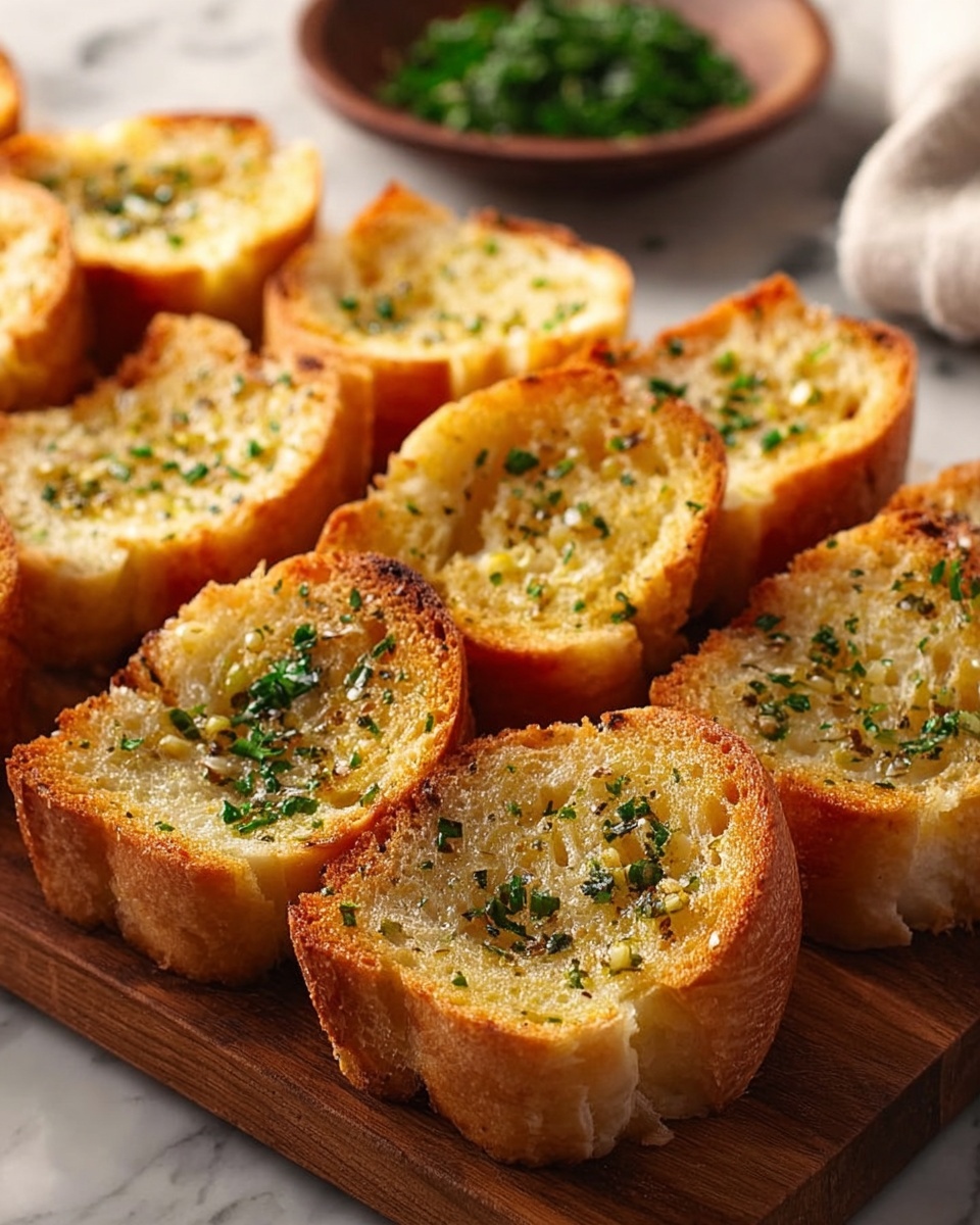 Herbed Garlic Bread Recipe - Recipe Image