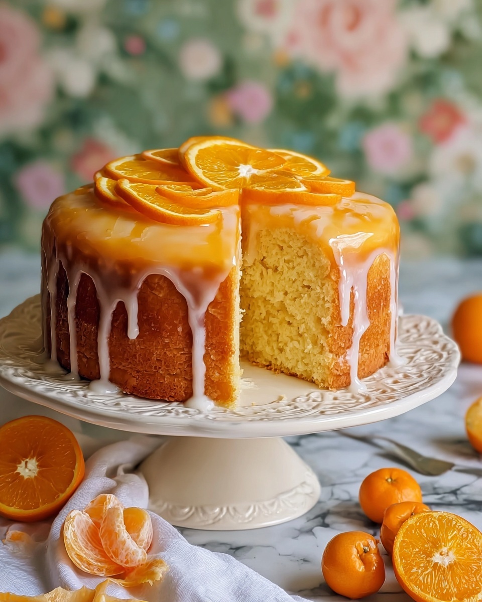 Sicilian Whole Orange Cake Recipe - Recipe Image