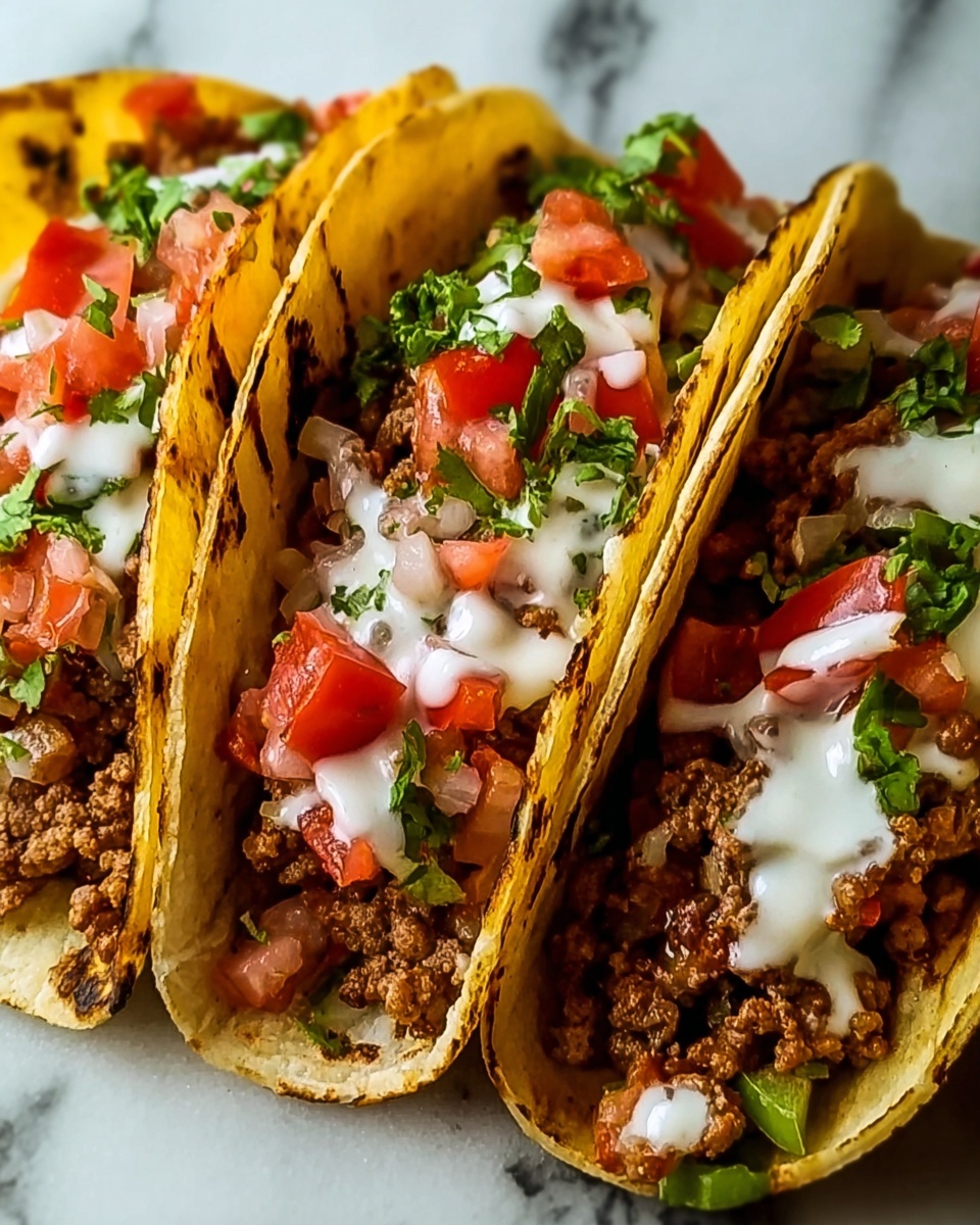 Meat Lovers Pizza Tacos Recipe - Recipe Image