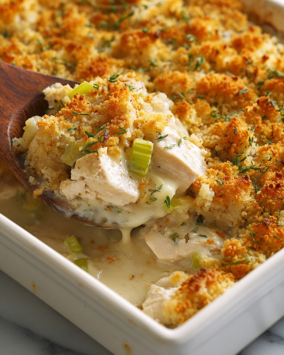 Easy Chicken Stuffing Bake Recipe - Recipe Image