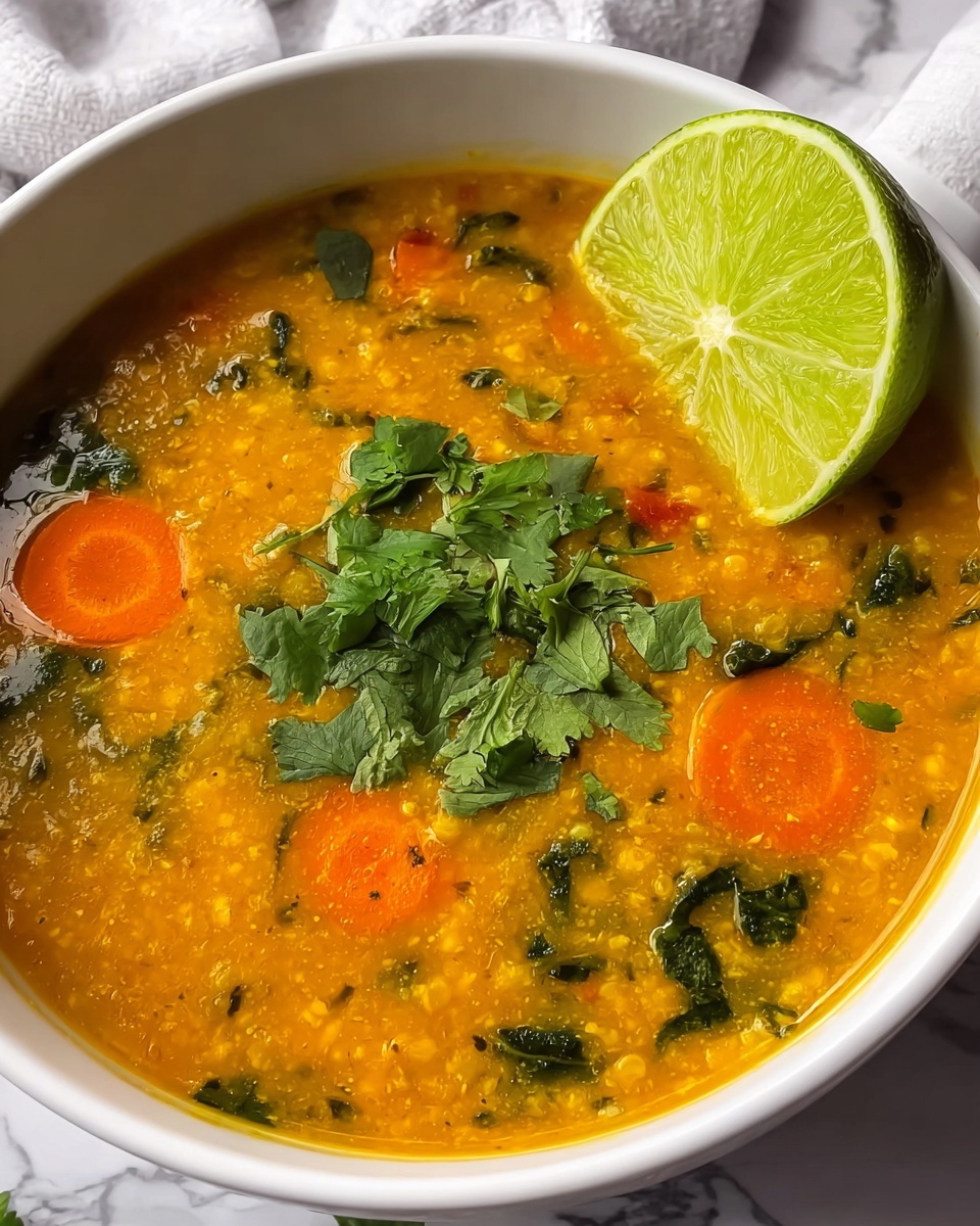 Slow Cooker Golden Lentil Soup Recipe - Recipe Image