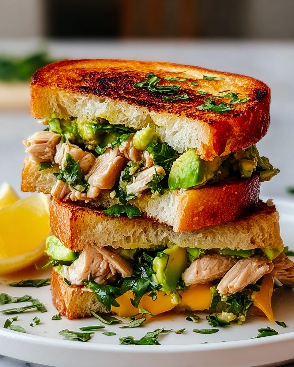Chicken Avocado Melt Sandwich Recipe - Recipe Image