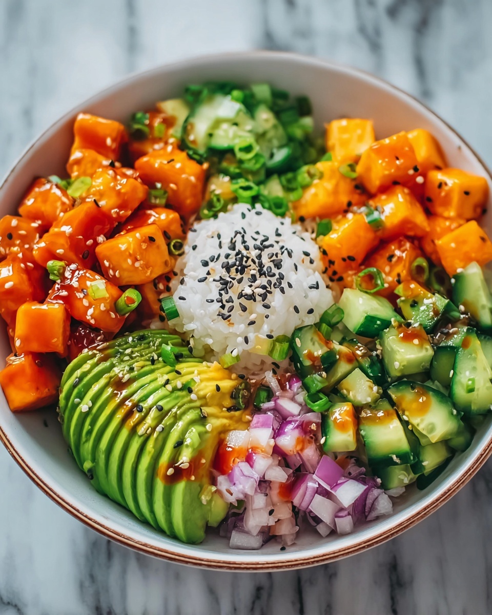 Vegan Poke Bowl Recipe - Recipe Image