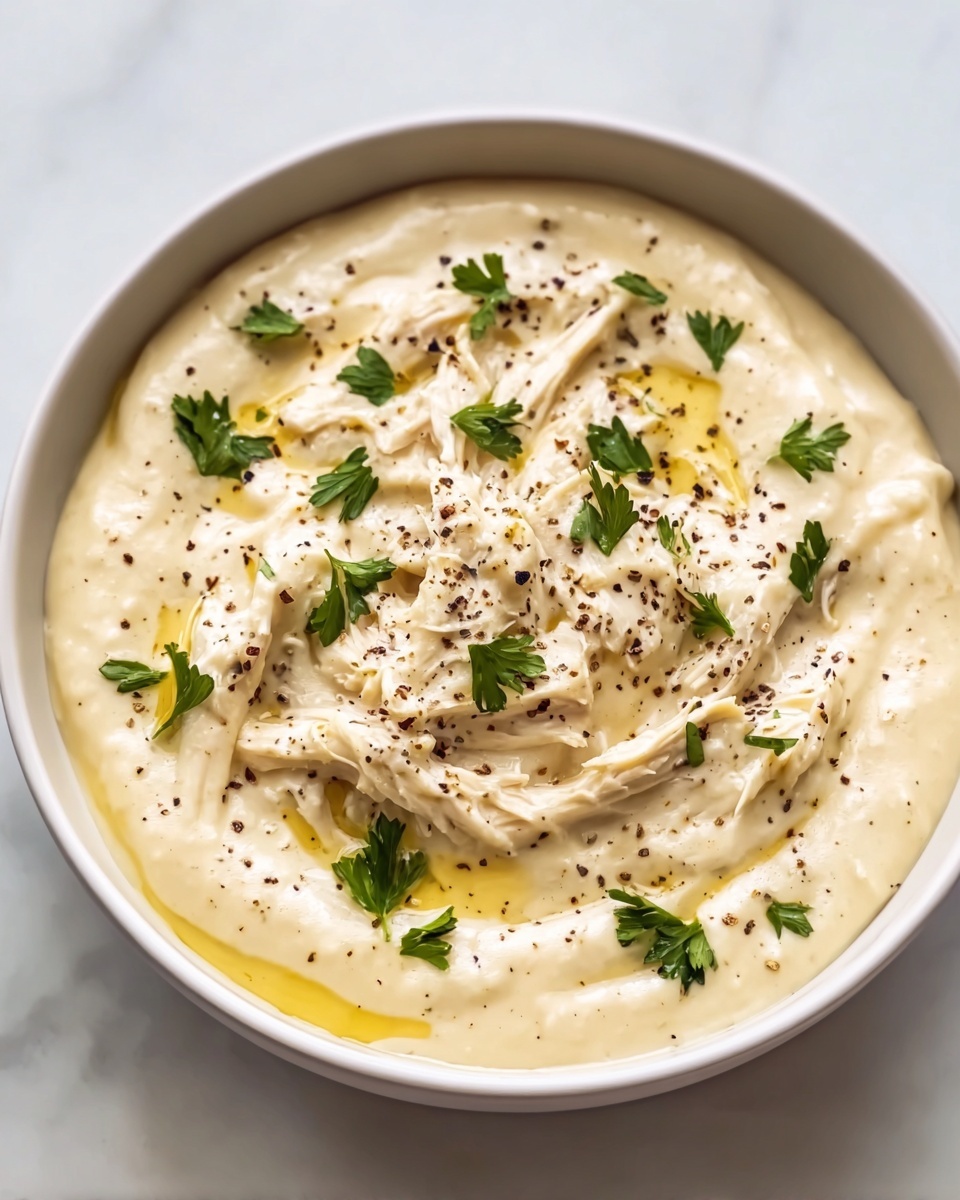 Slow Cooker Chicken and Creamy Gravy Recipe - Recipe Image