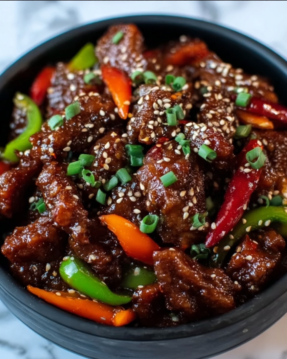 Crispy Chilli Beef: A Spicy Delight Recipe - Recipe Image