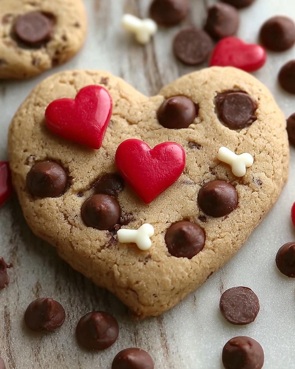 Chocolate Chip Cookie Dough Hearts Recipe - Recipe Image