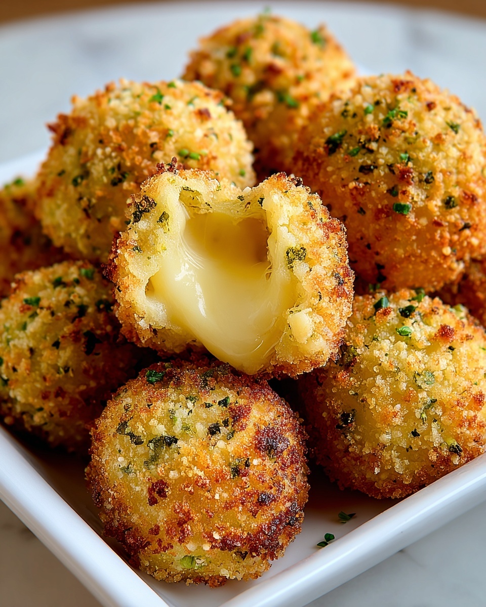Baked Broccoli Cheese Balls Recipe - Recipe Image