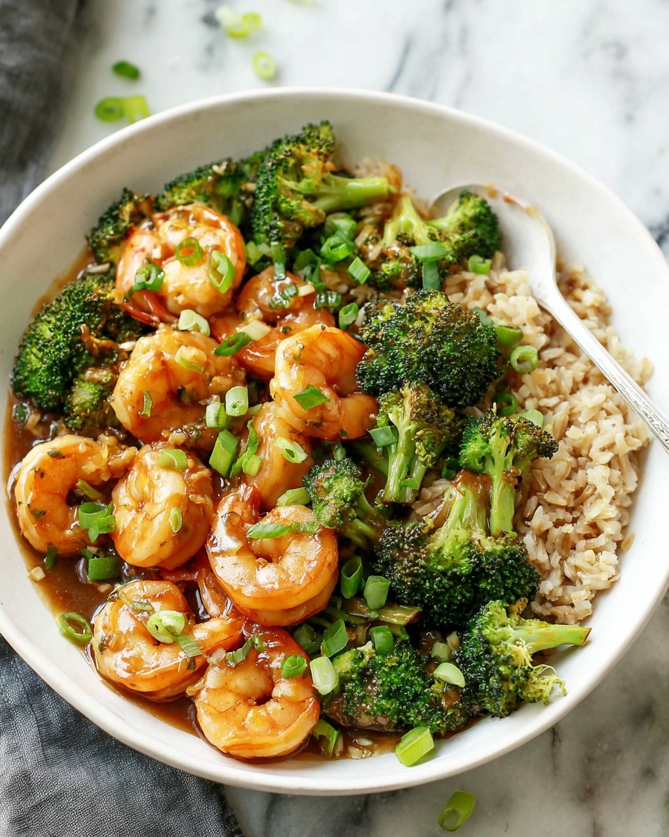 Stir-Fried Shrimp and Broccoli Recipe - Recipe Image