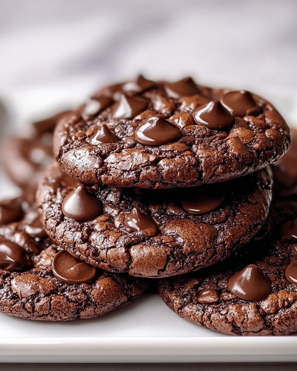 Chewy Fudgy Brownie Cookies: The Ultimate Chocolate Lovers’ Treat Recipe - Recipe Image