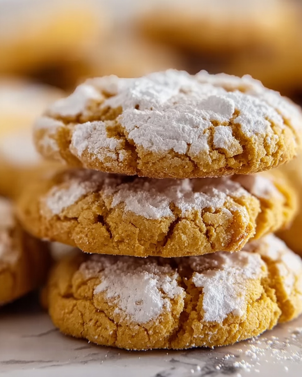 Pumpkin Crinkle Cookies Recipe - Recipe Image