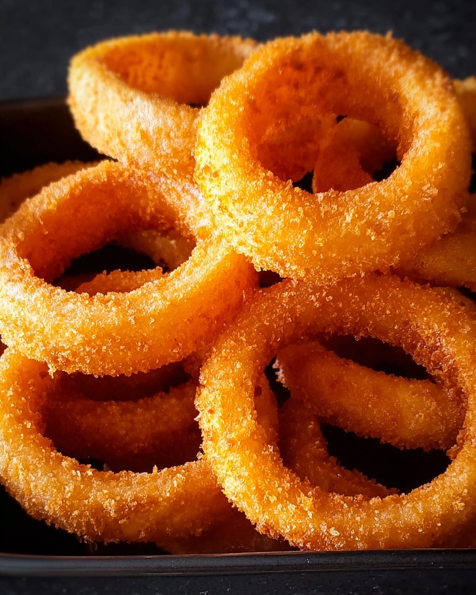 Air Fryer Frozen Onion Rings Recipe - Recipe Image