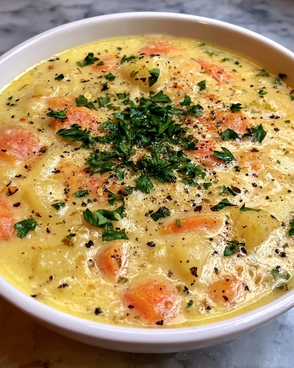 Traditional Polish Potato Soup Recipe - Recipe Image