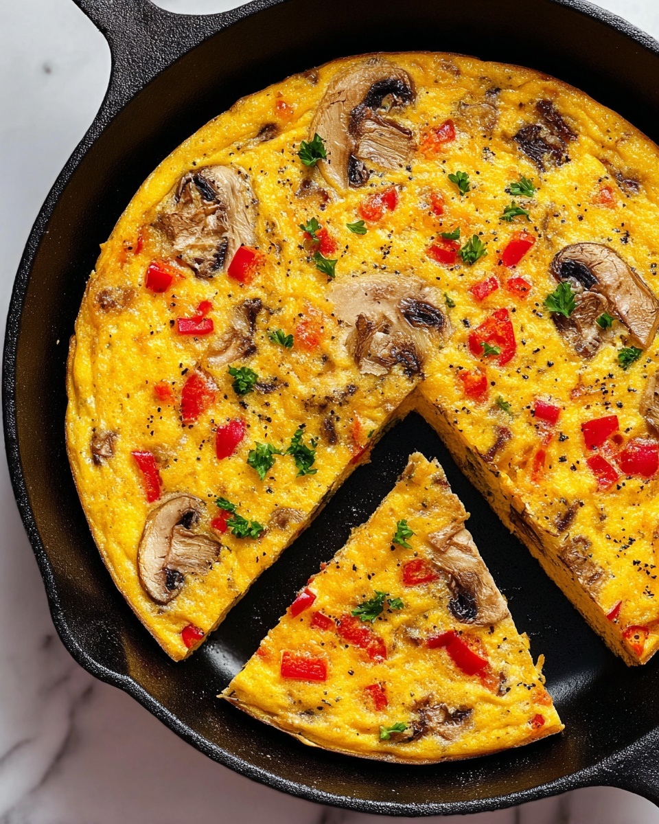 Vegetable and Cheddar Frittata Recipe - Recipe Image