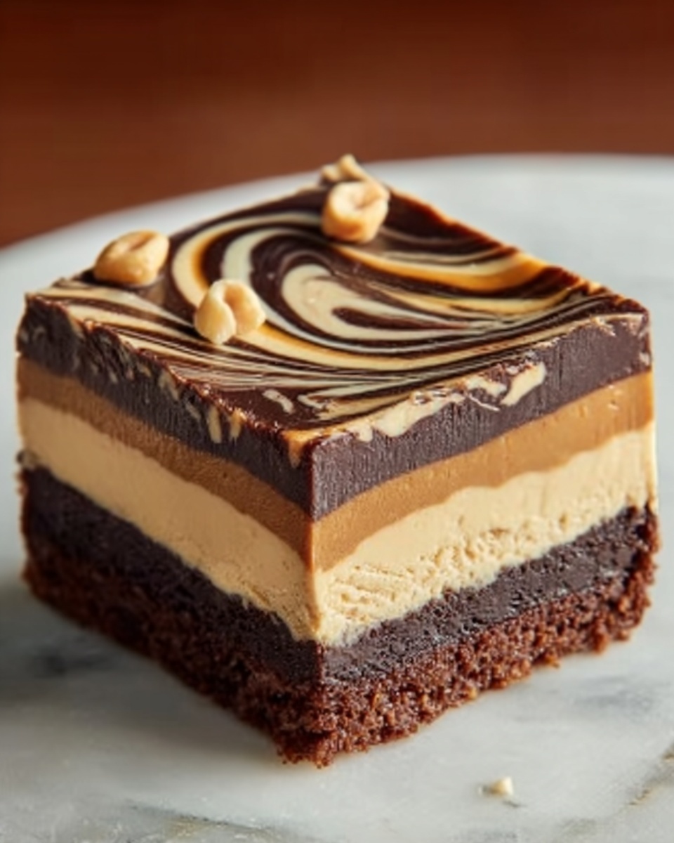 Cacao and Peanut Swirl Cake Recipe - Recipe Image