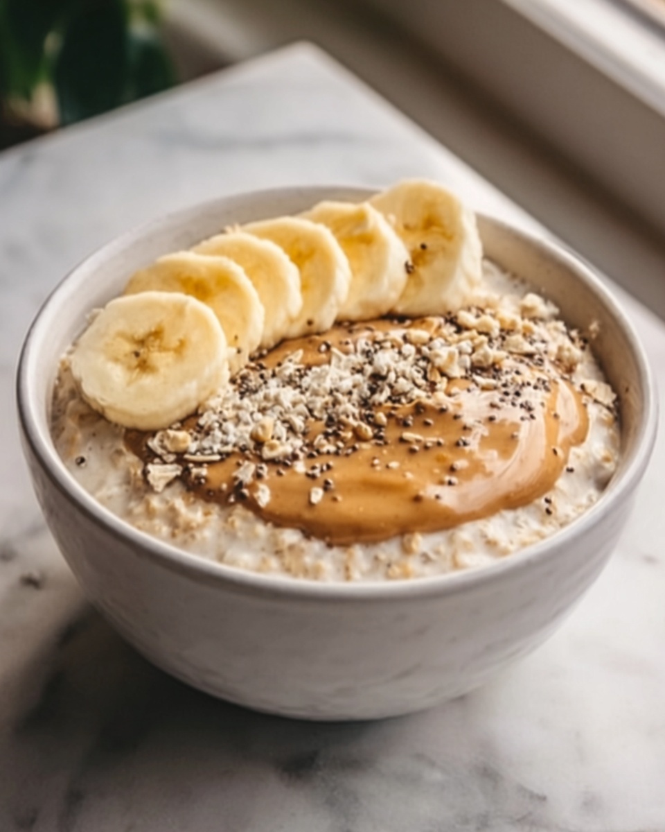 Creamy Whipped Banana Oatmeal Recipe - Recipe Image