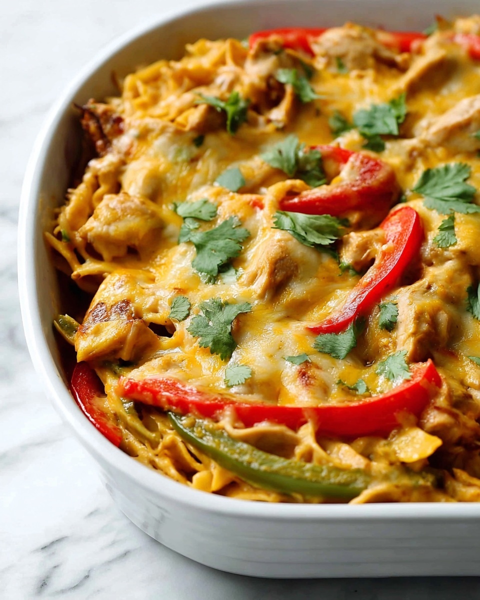 Chicken Fajita Casserole Recipe - Recipe Image