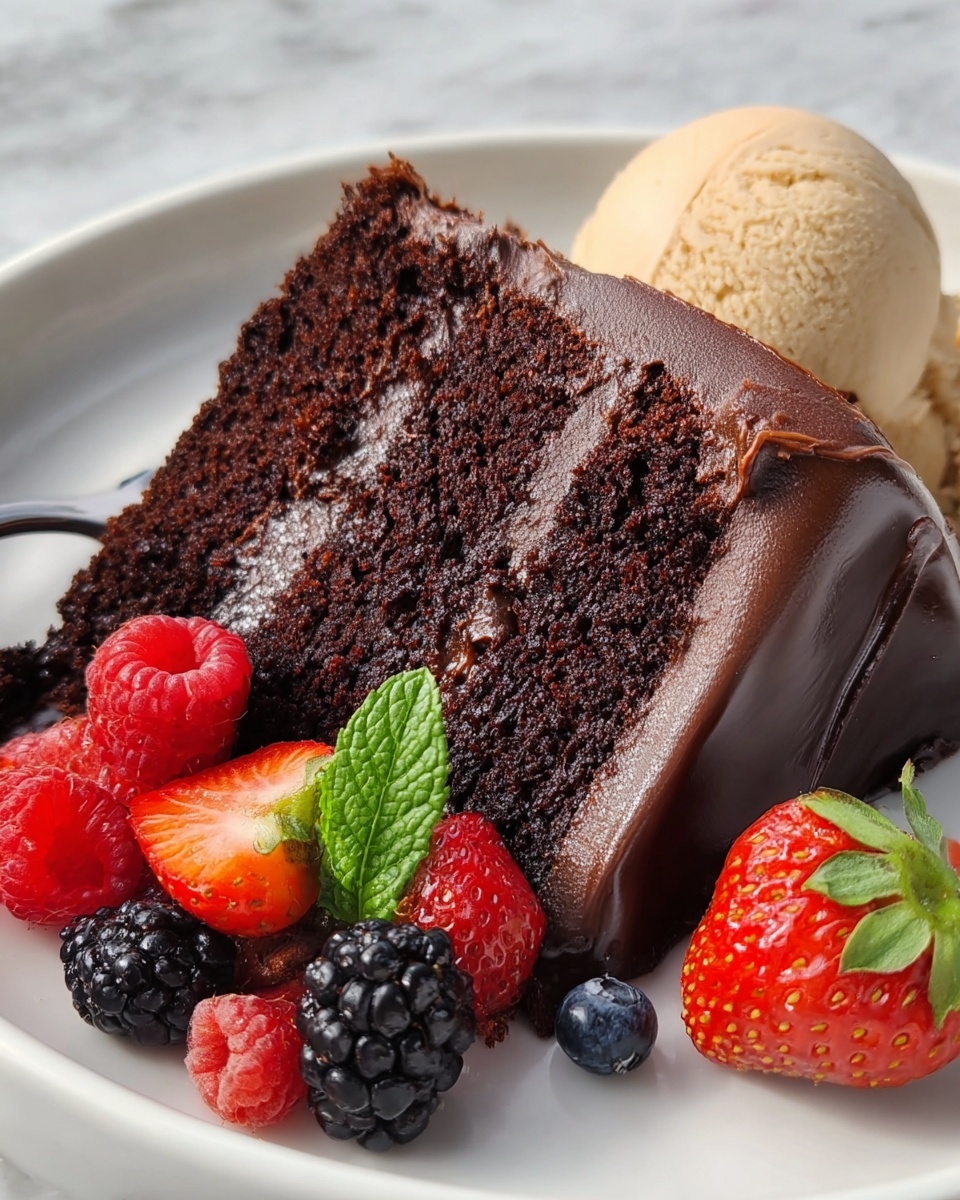 Brick Street Chocolate Cake Recipe - Recipe Image