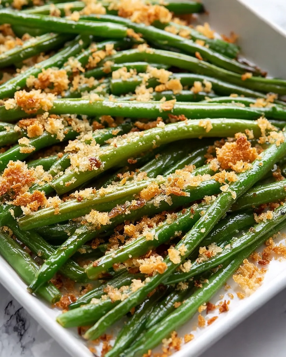 Roasted Parmesan Green Beans Recipe - Recipe Image