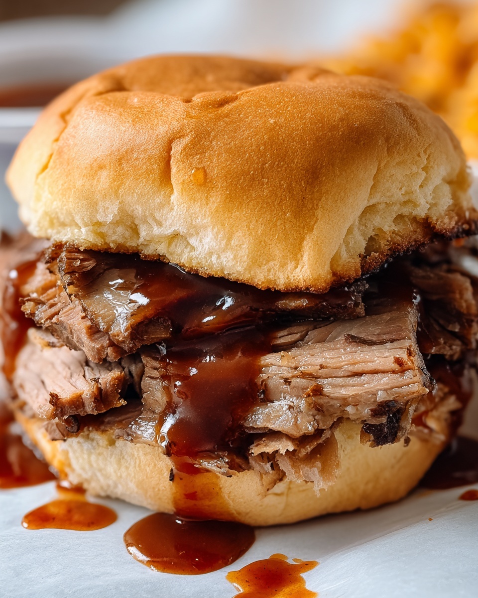 BBQ Brisket Sandwich Recipe - Recipe Image