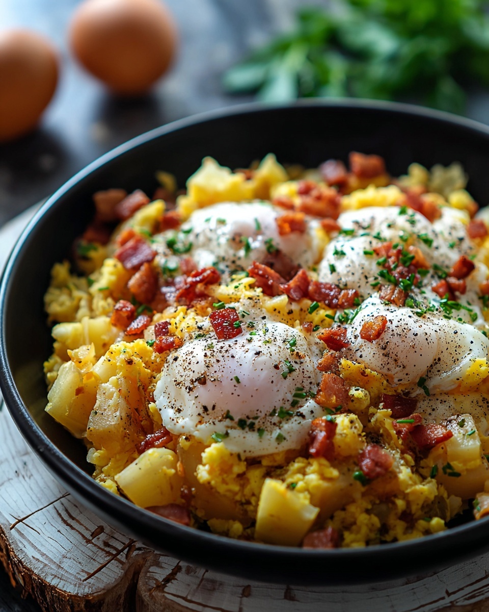 Delicious Potato Egg Scramble Recipe - Recipe Image