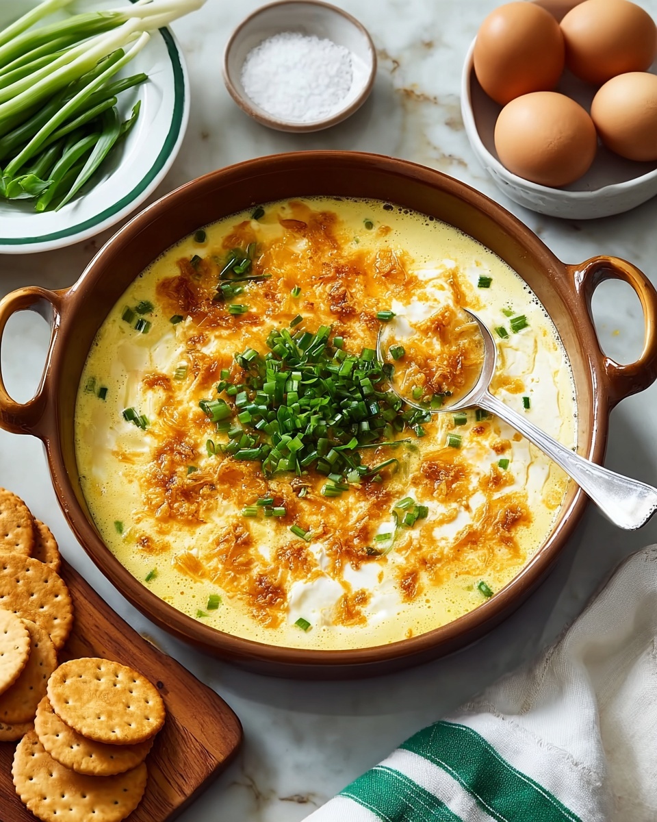 Egg Drop Soup with Crispy Wonton Strips Recipe - Recipe Image