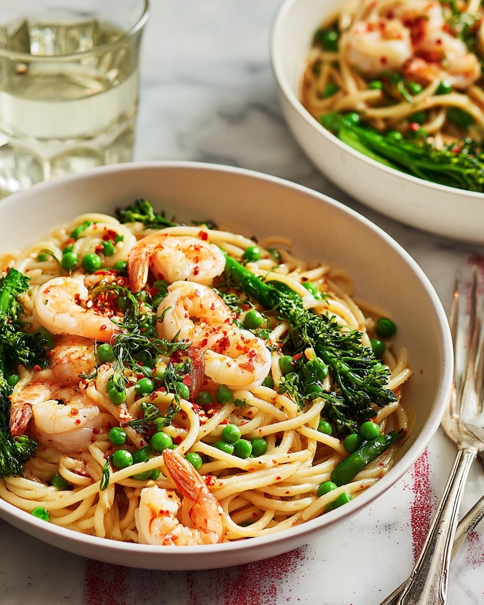 Sriracha & Lime Prawn Linguine Recipe - Recipe Image