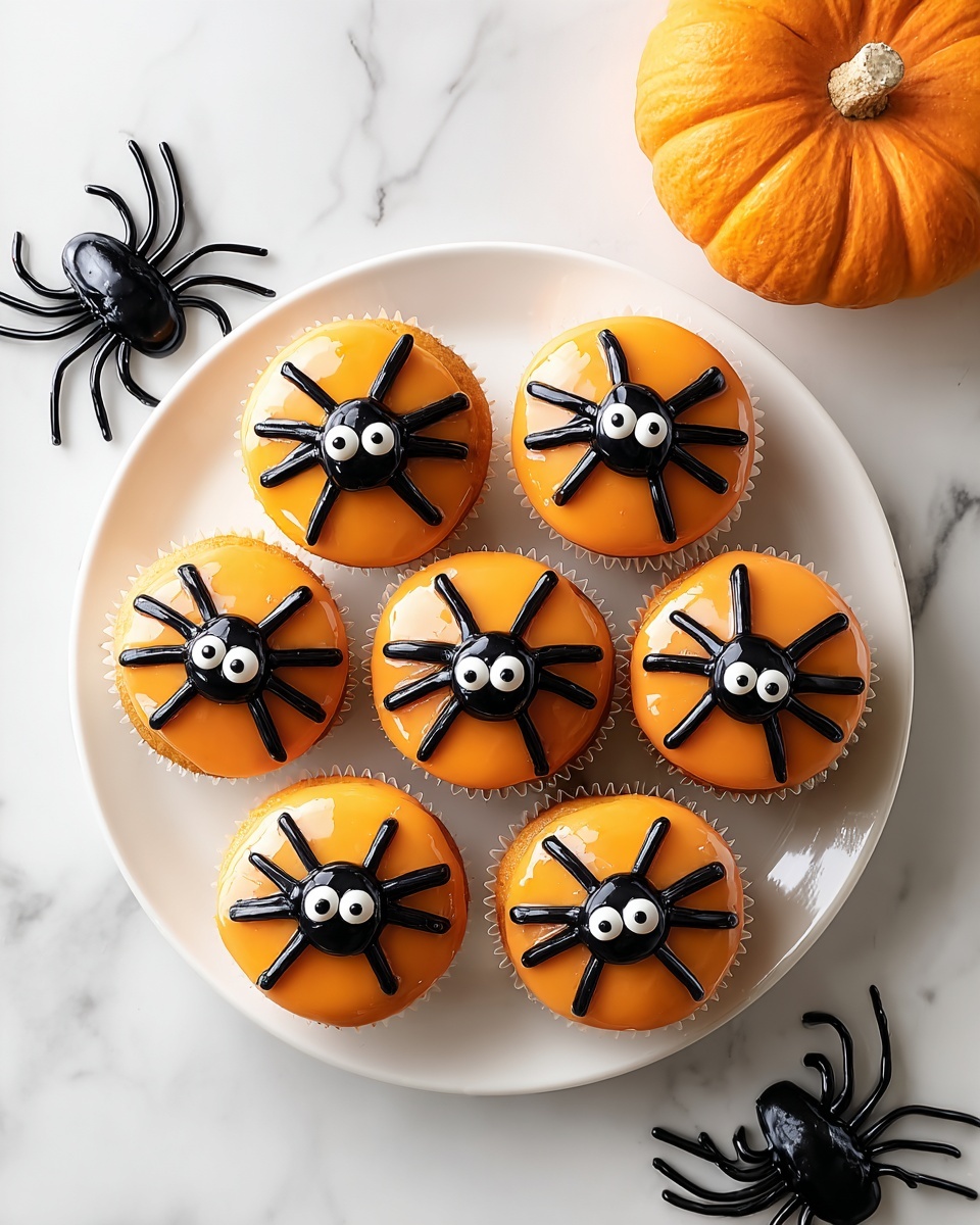 Halloween Spider Donuts Recipe - Recipe Image