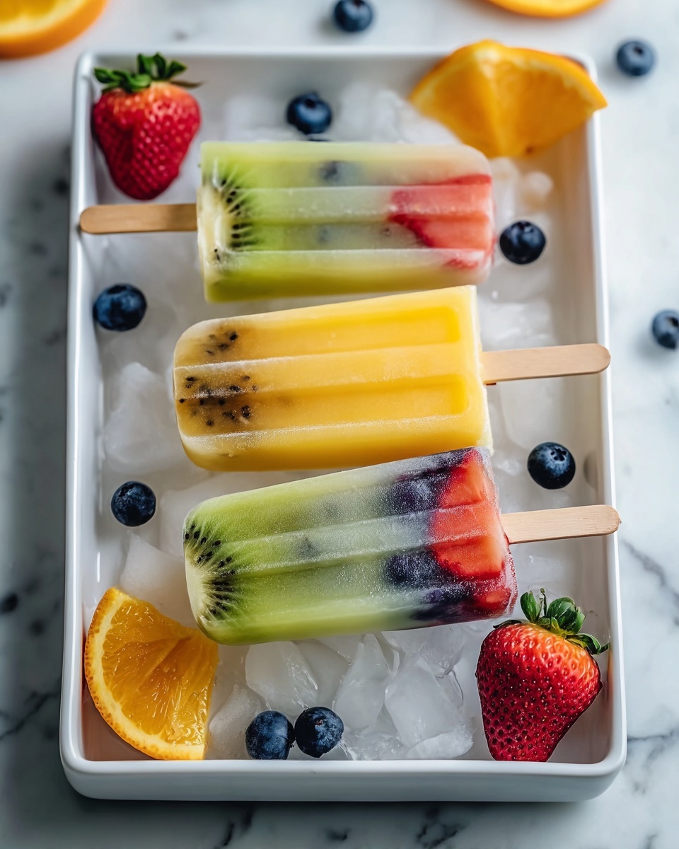 Mango Lassi Popsicles Recipe - Recipe Image