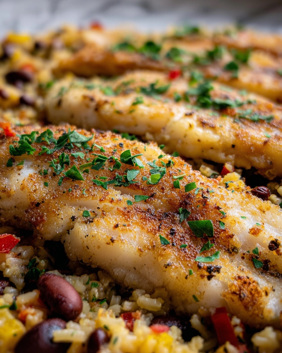 One Pan Fish & Risoni Recipe - Recipe Image