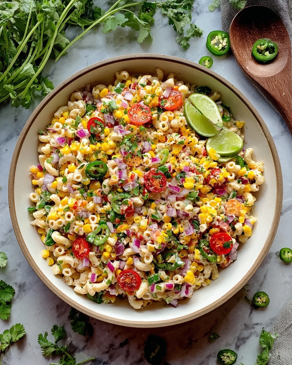 Mexican Macaroni Salad Fiesta Recipe - Recipe Image